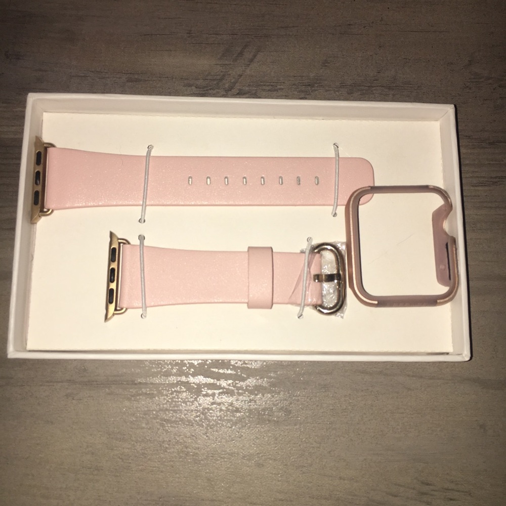 Apple Watch 38mm accessories.
